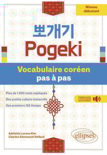 Pogeki : Vocabulaire coréen pas à pas - Niveau débutant