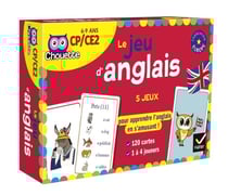 Chouette entraînement : le jeu d'anglais - CP-CE2 - 5 jeux pour apprendre l'anglais en s'amusant !