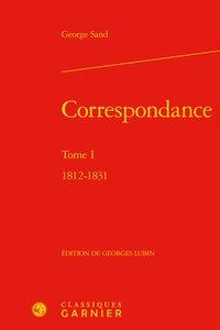Correspondance t.1 - 1812-1831