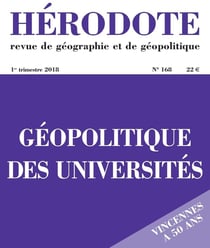 Revue Hérodote n.168 : géopolitique des universités