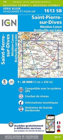 1613Sb Saint-Pierre-Sur-Dives/Mezidon/Bretteville-Sur-Laize