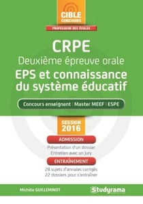 CRPE - deuxieme épreuve orale - EPS et connaissance du système éducatif