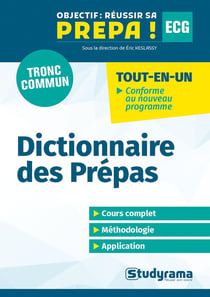 Dictionnaire des prépas