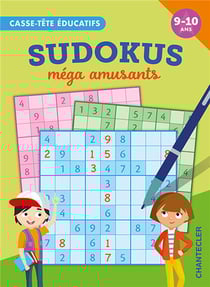 Sudokus méga amusants (9-10 a.)