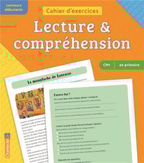 Cahier d'exercices : lecture & compréhension - CM1