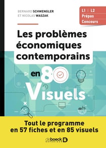 Problèmes économiques contemporains en 80 visuels : Tout le programme en 57 fiches et en 85 visuels
