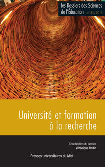 Université et formation à la recherche