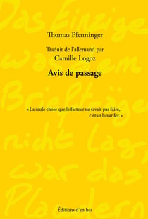 Avis de passage