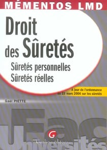 Droit des suretés