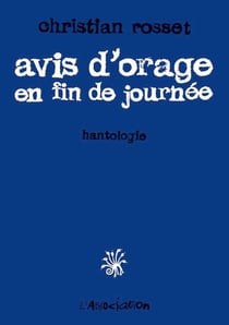 Avis d'orage en fin de journée