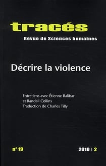 TRACES n.19 : décrire la violence