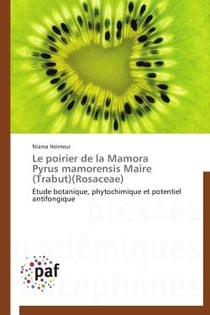 Le poirier de la Mamora - pyrus mamorensis maire (trabut)(rosaceae)