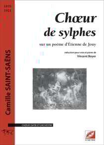 Choeur de sylphes (réduction pour voix et piano) : sur un poème d'Étienne de Jouy