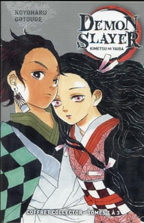 Demon slayer : coffret vol.1 : Tomes 1 à 3