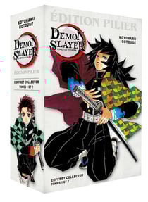 Demon Slayer - Édition pilier : coffret Tomes 1 et 2