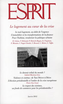 Esprit : le logement au coeur de la crise