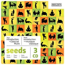 Seeds: violin, piano, cello