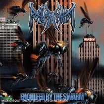 Engulfed by the swarm