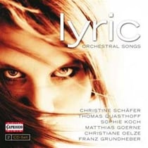 Lyric, mélodies orchestrales