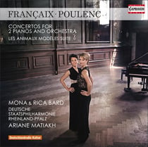 Francaix : concerto pour deux pianos & orchestre - poulenc : concerto pour deux pianos & orchestre e