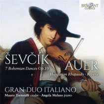 Sevcik, Auer : Oeuvres pour violon et piano