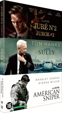 Clint Eastwood - Coffret héros : American Sniper + Sully + Juré N°2