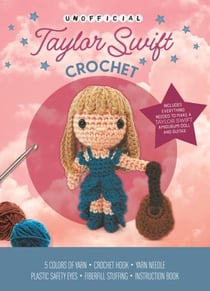 TAYLOR SWIFT CROCHET KIT - INCLUDES EVERYTHING TO MAKE A TAYLOR SWIFT AMIGURUMI DOLL!