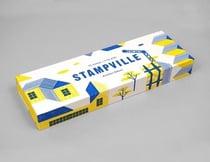 Jeu de tampons - Stampville - 22 pièces + 2 encreurs