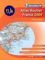 Atlas routier france - l'essentiel (édition 2009)