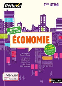 Economie Term STMG (Pochette Réflexe) - Livre + licence élève - 2019