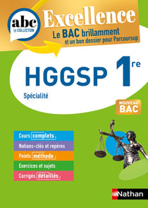 ABC du bac excellence : HGGSP - 1re (édition 2023)