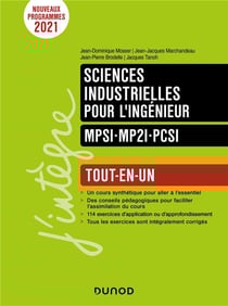 Sciences industrielles MPSI-PCSI - tout-en-un