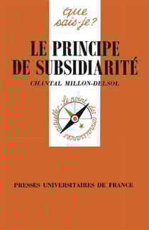 Le principe de subsidiarité