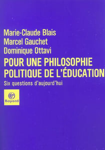 Pour une philosophie politique de l'education