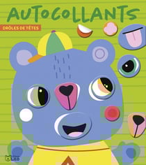 Autocollants drôles de têtes ! : Les ours