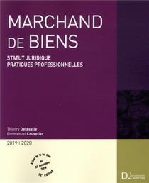 MARCHAND DE BIENS 2019/20 - STATUT JURIDIQUE - PRATIQUES PROFESSIONNELLES