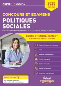 Politiques sociales : Révisions et questions de réflexion - Examens et concours licences (édition 2025/2026)