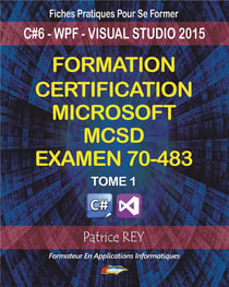 Formation, certification Microsoft MCSD examen 70483