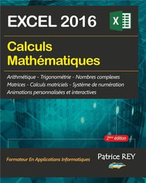 Calculs mathématiques avec excel 2016