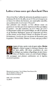 Lettre à tous ceux qui cherchent dieu