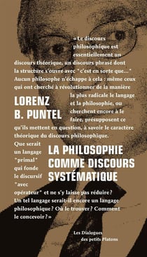 La philosophie comme discours systématique - dialogue avec Emmanuel Tourpe