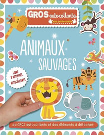 Les bébés animaux - 80 gommettes autocollantes : Yi-Hsuan Wu - Livres jeux  et d'activités