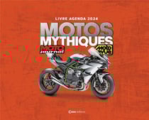 Livre Agenda Motos mythiques Moto Journal Moto Revue 2024