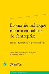 Économie politique institutionnaliste de l'entreprise - travail, démocratie et gouvernement