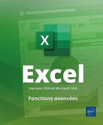 Excel (versions 2024 et Microsoft 365) : Maîtrisez les fonctions avancées du tableur de Microsoft®