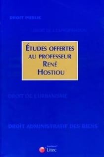 Etudes offertes au professeur rene hostiou