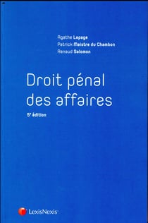 Droit pénal des affaires (5e édition)
