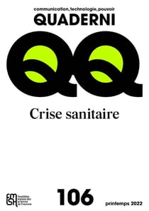 QUADERNI n.106 : crise sanitaire