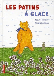 Les patins a glace - illustrations, couleur