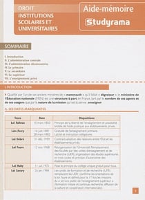 Institutions scolaires et universitaires
